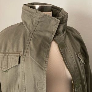UO Hooded Olive green womans jacket NWT